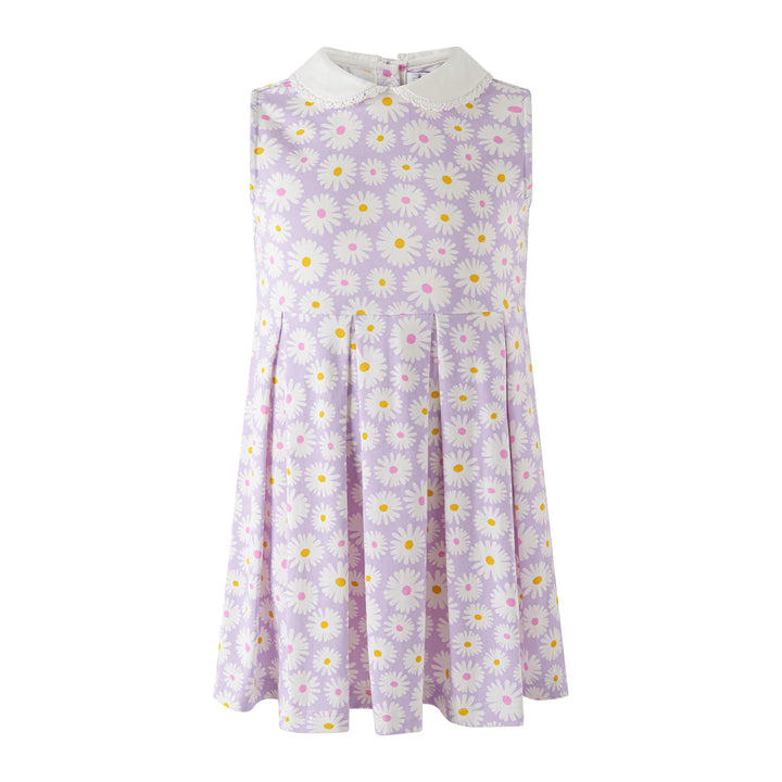 Purple Daisy Jersey Dress
