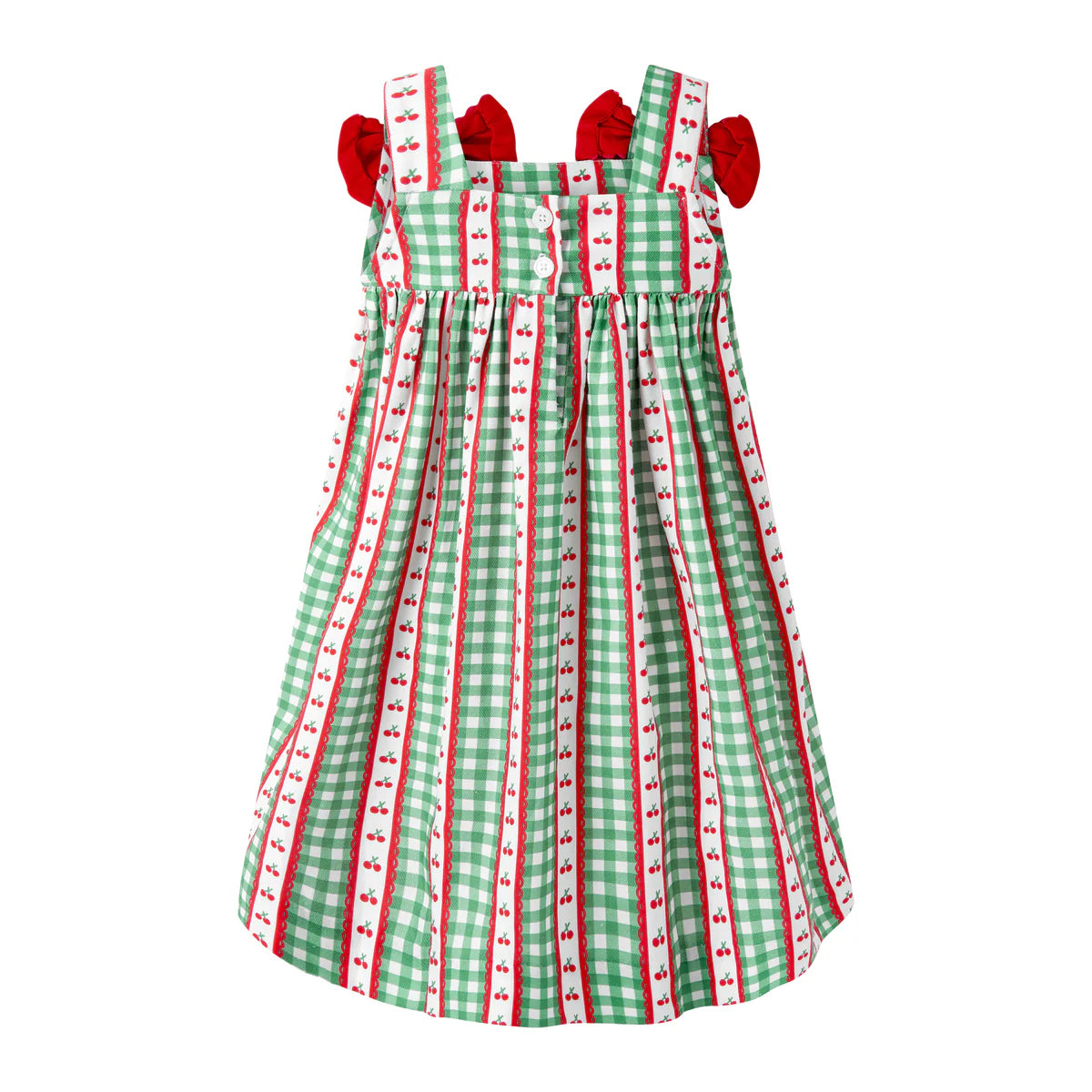 Cherry Gingham Sundress