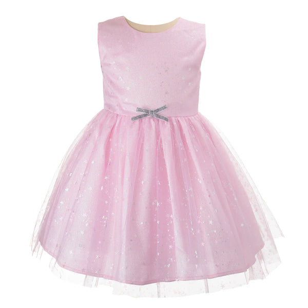 Sparkle Star Tulle Dress | Pink