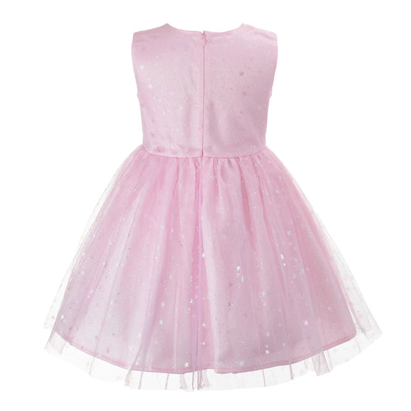 Sparkle Star Tulle Dress | Pink