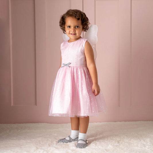 Sparkle Star Tulle Dress | Pink