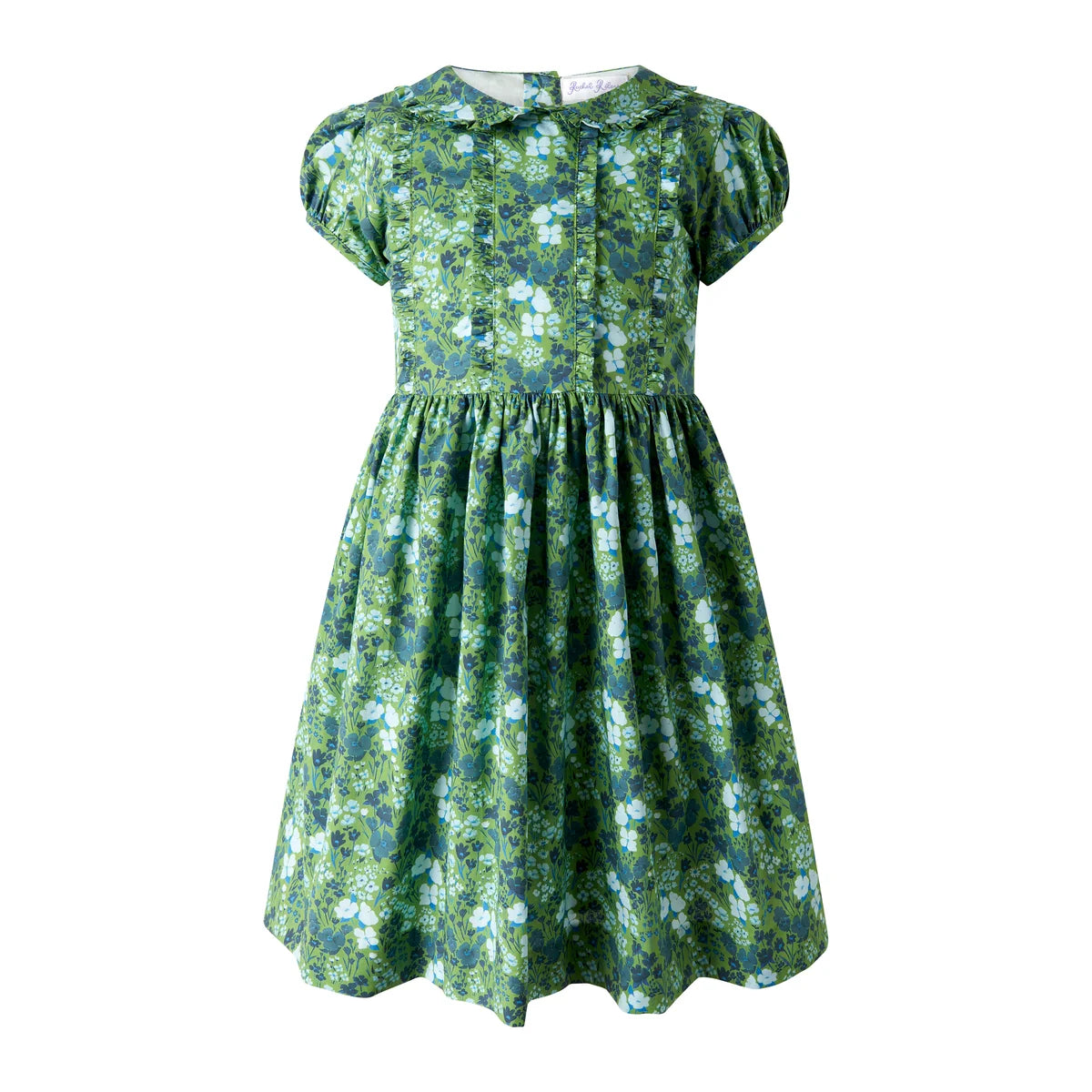 Garden Floral Frill Front Dress