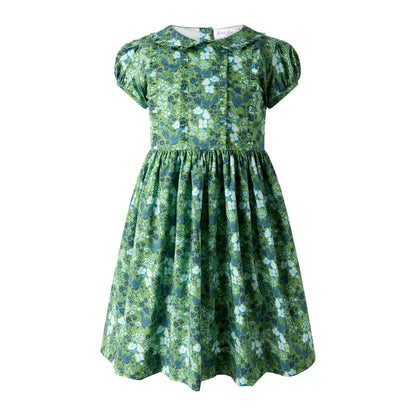 Garden Floral Frill Front Dress