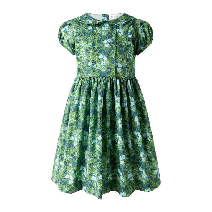 Garden Floral Frill Front Dress