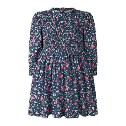 Ditsy Floral Ruched Dress