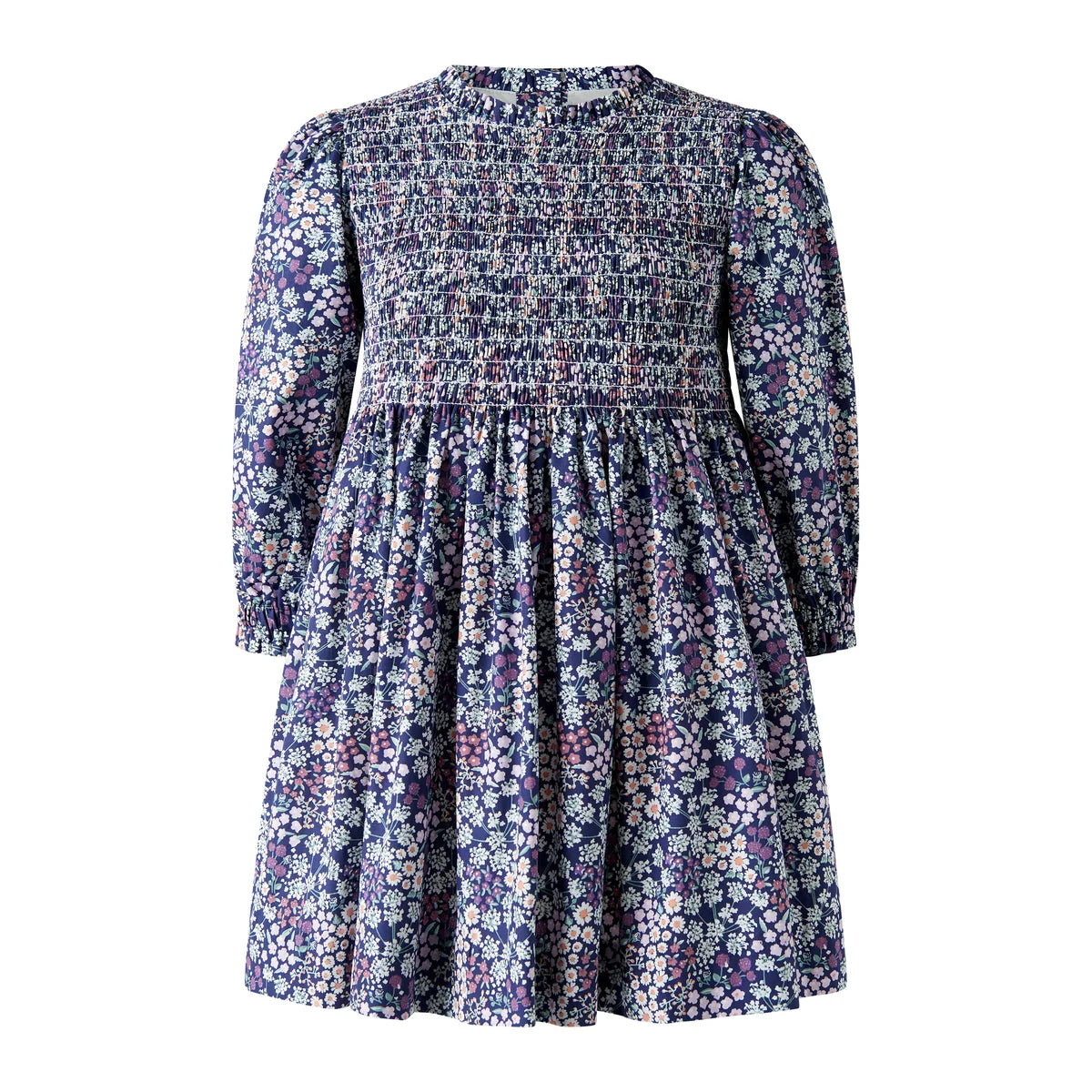 Wild Floral Ruched Dress