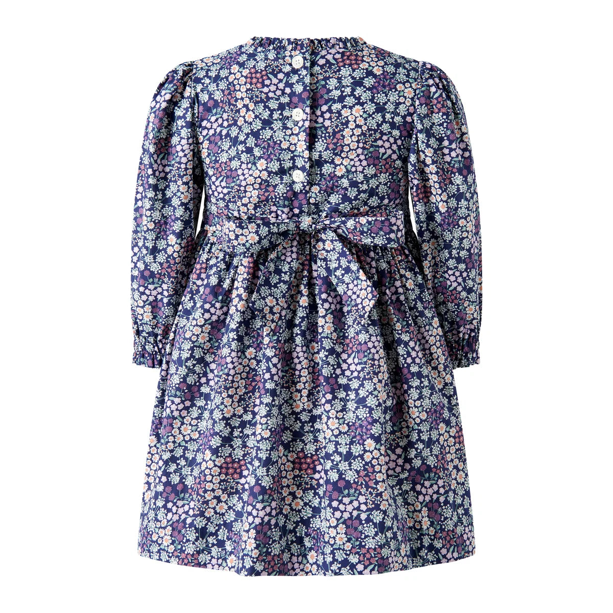 Wild Floral Ruched Dress