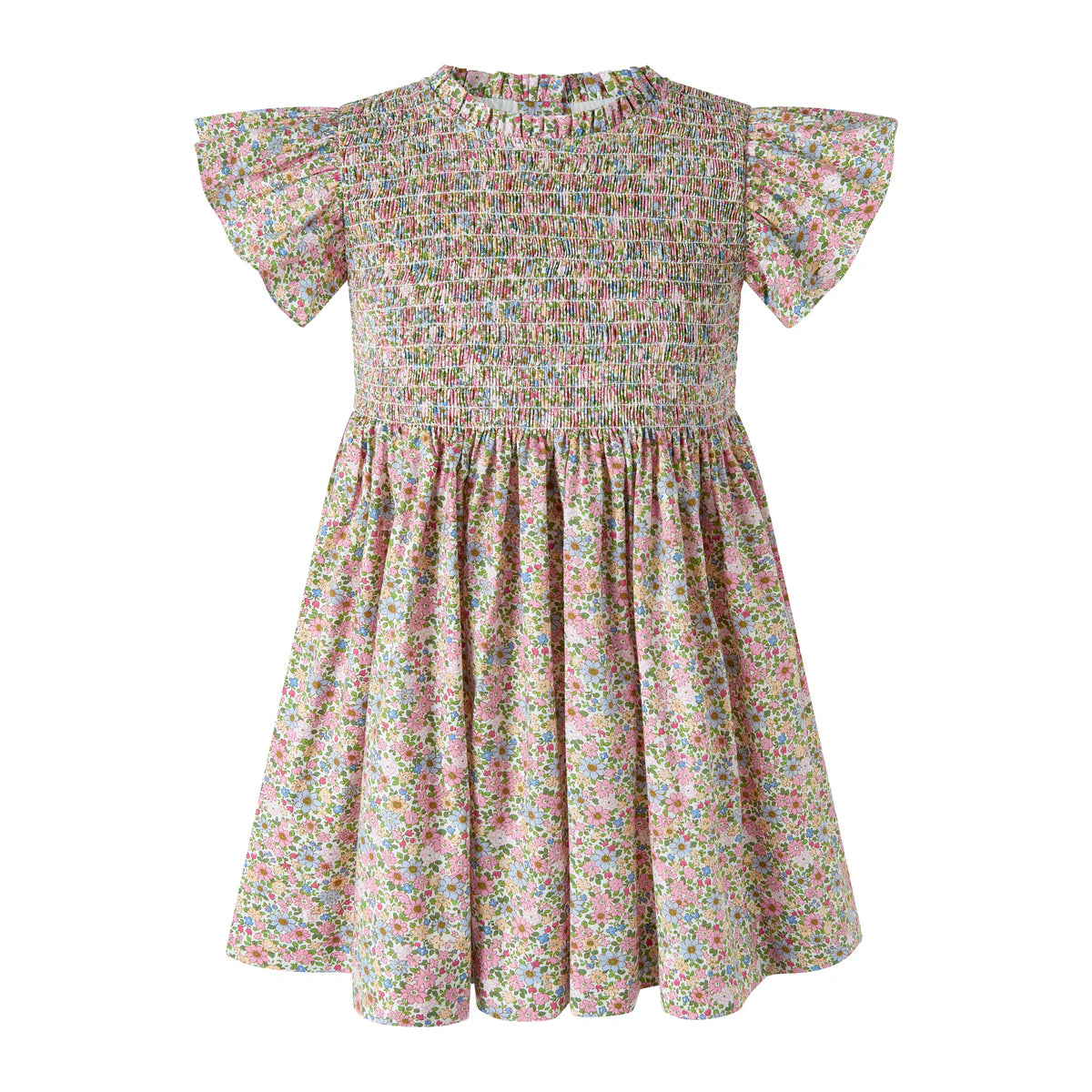 Floral Ruched Dress