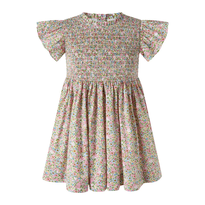 Floral Ruched Dress