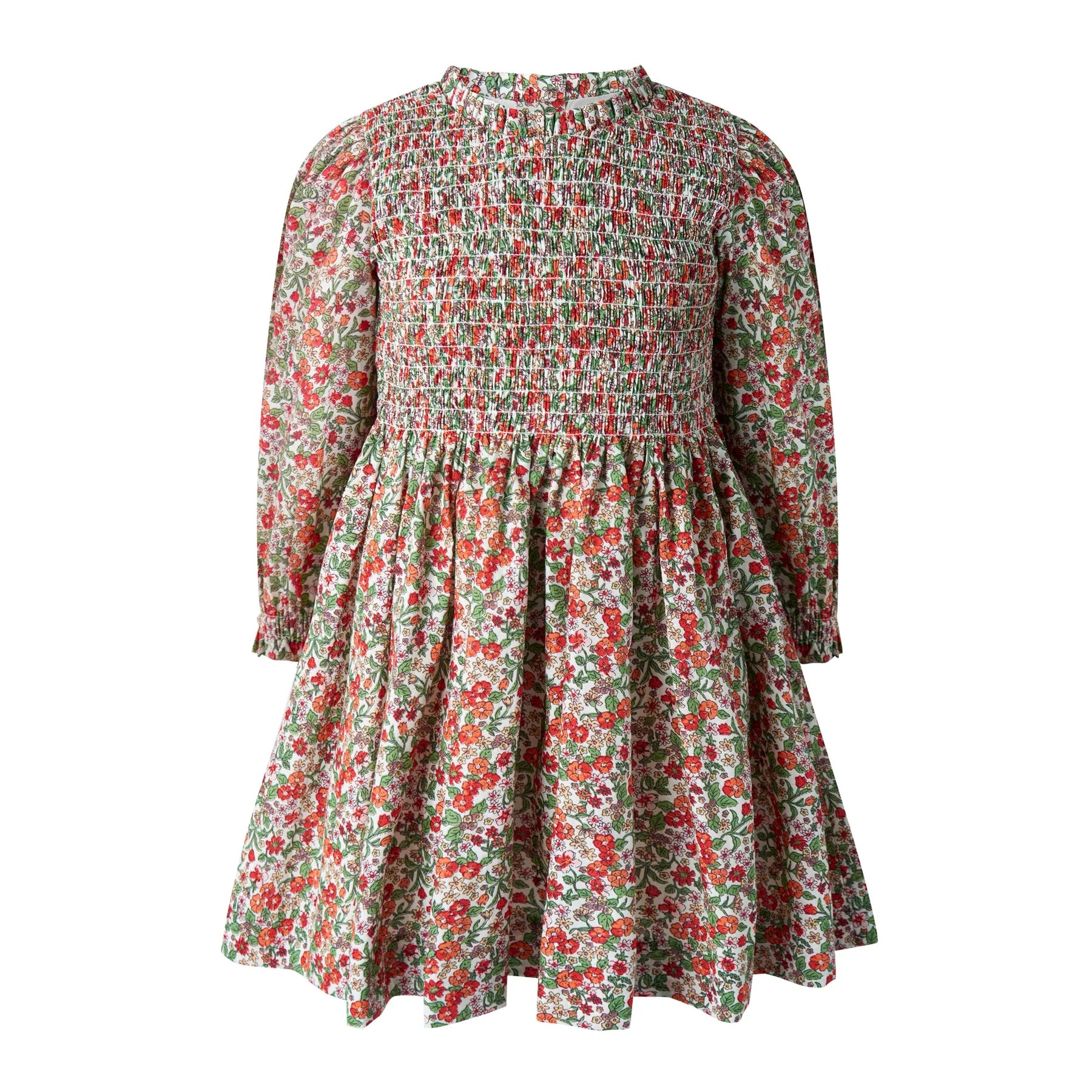 Botanical Ruched Dress