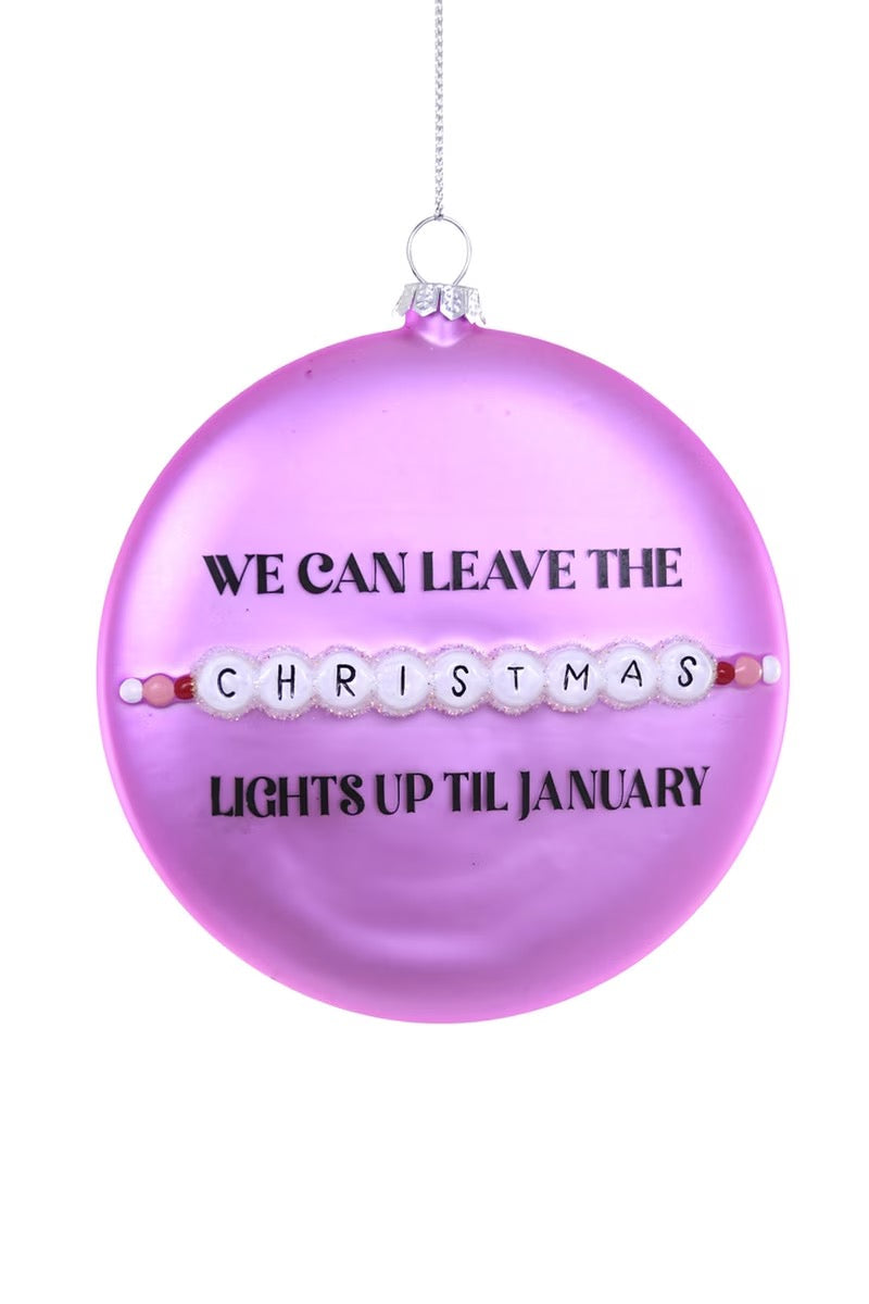 Christmas Lights Lover Ornament