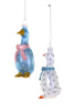 Patterned Country Goose Ornament | Assorted