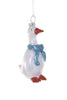 Country Goose Ornament