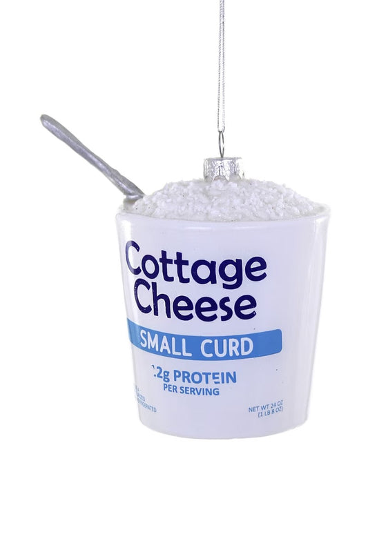 Cottage Cheese Ornament