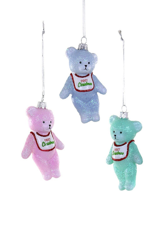 Baby's First Christmas Bear Ornament