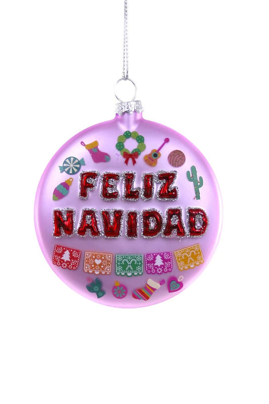 Feliz Navidad Ornament