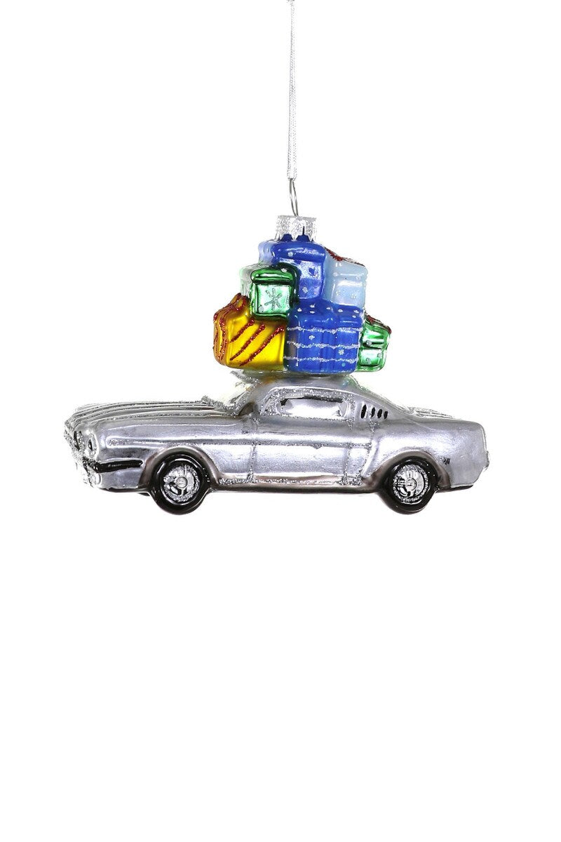 A Sporty Holiday Delivery Ornament