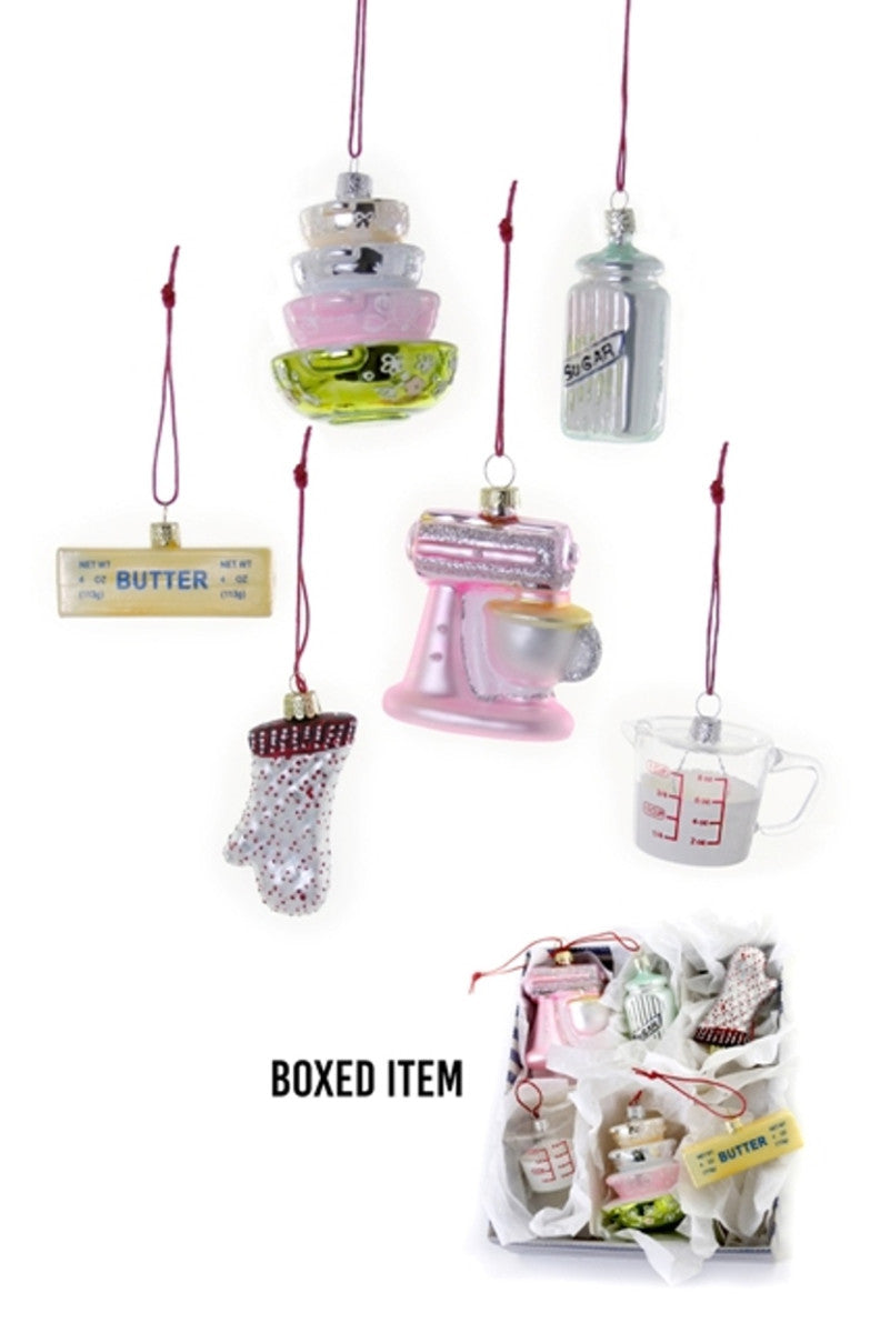 Christmas Kitchen Items Ornament | Assorted