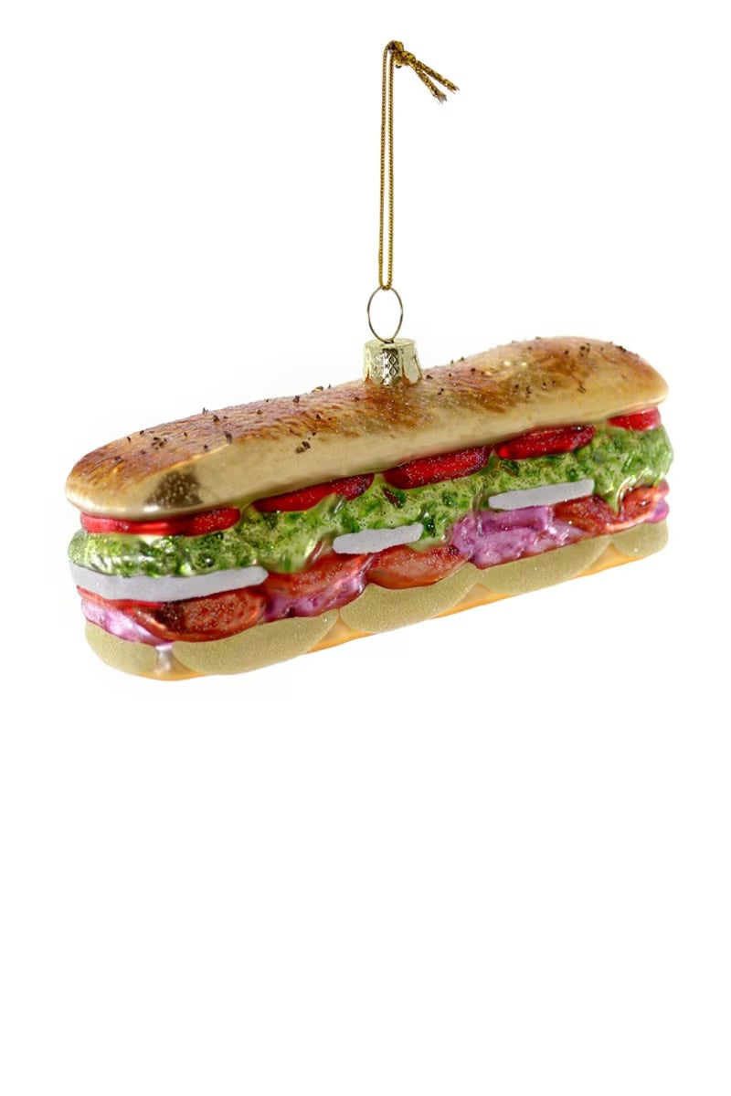 Deluxe Sub Sandwich Ornament