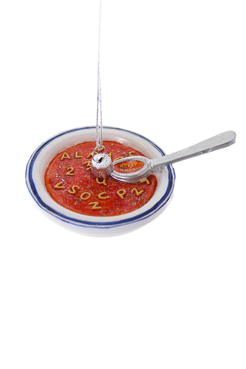 Very Merry Alphabet Soup Ornament