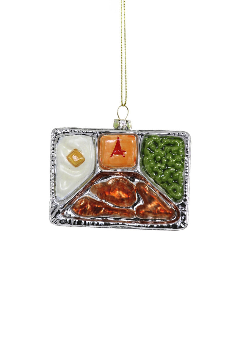 Fried Chicken TV Dinner Ornament