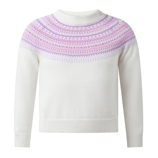 Ivory Fairisle Sweater