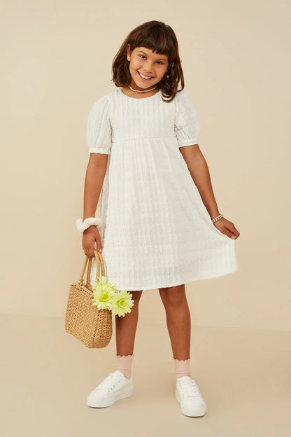 Puff Sleeve Knit Dress