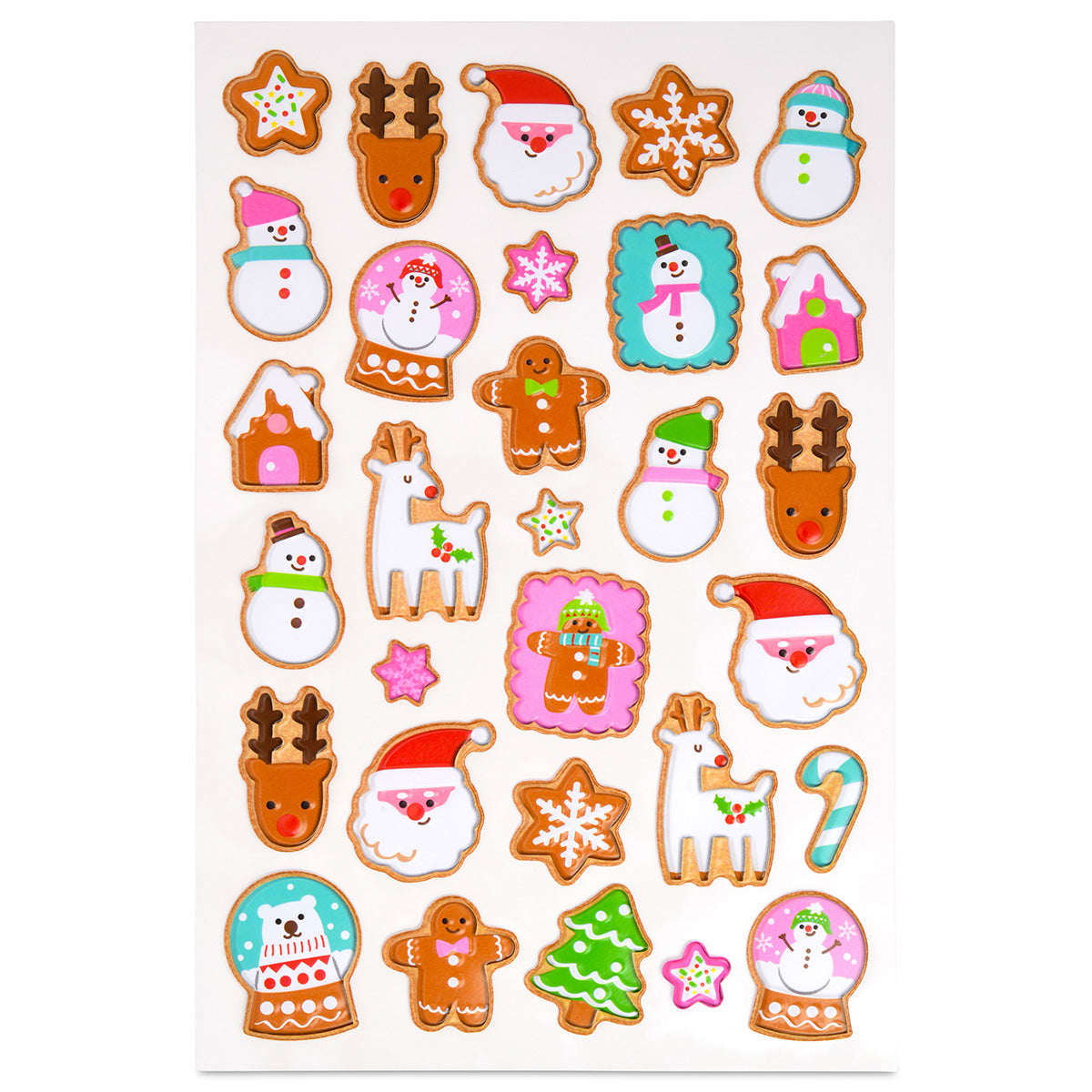 Gingerbread Sweets Stickers