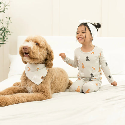 Kyte Baby Toddler Pajama Set | Fluffy Dog