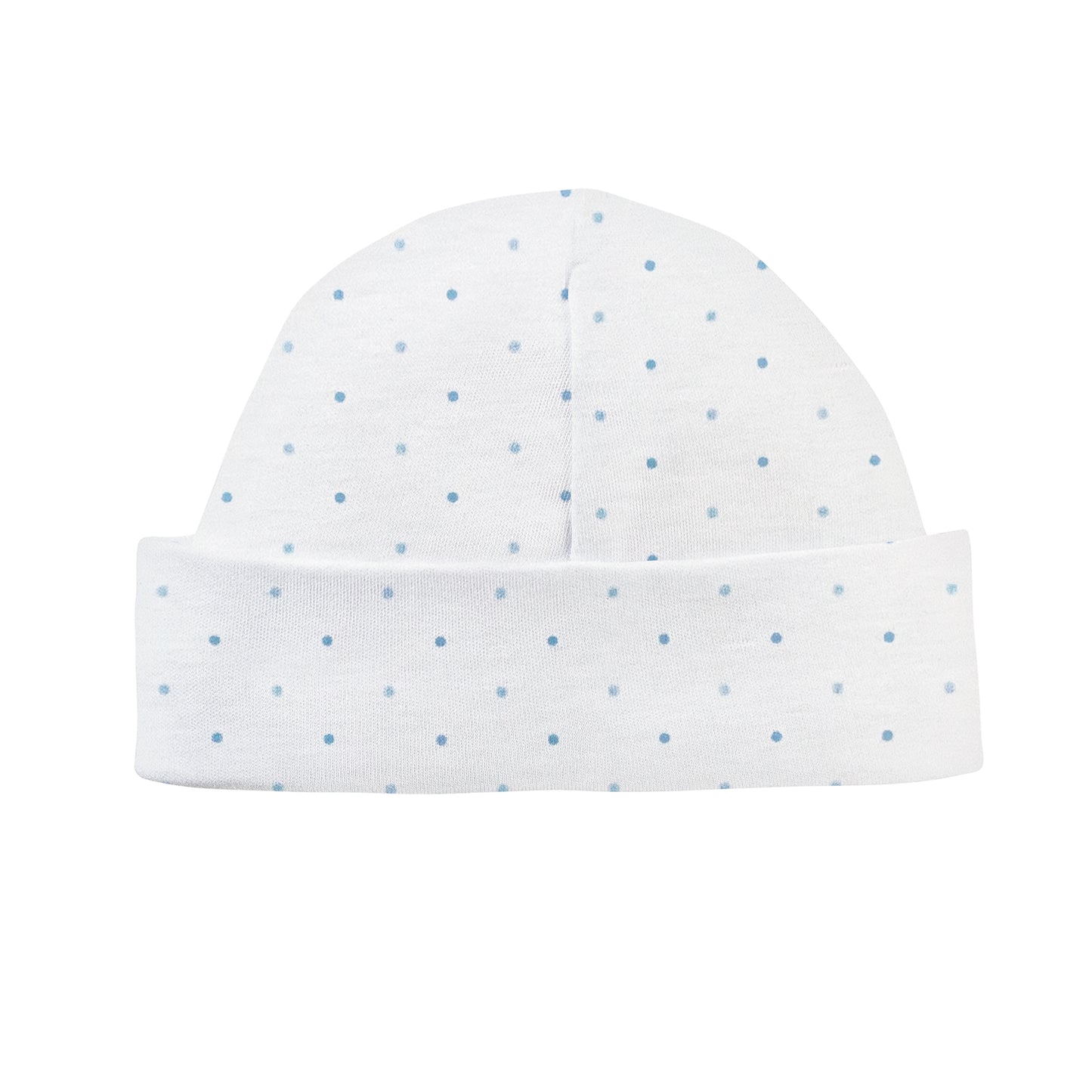 Printed Hat | Blue Dots