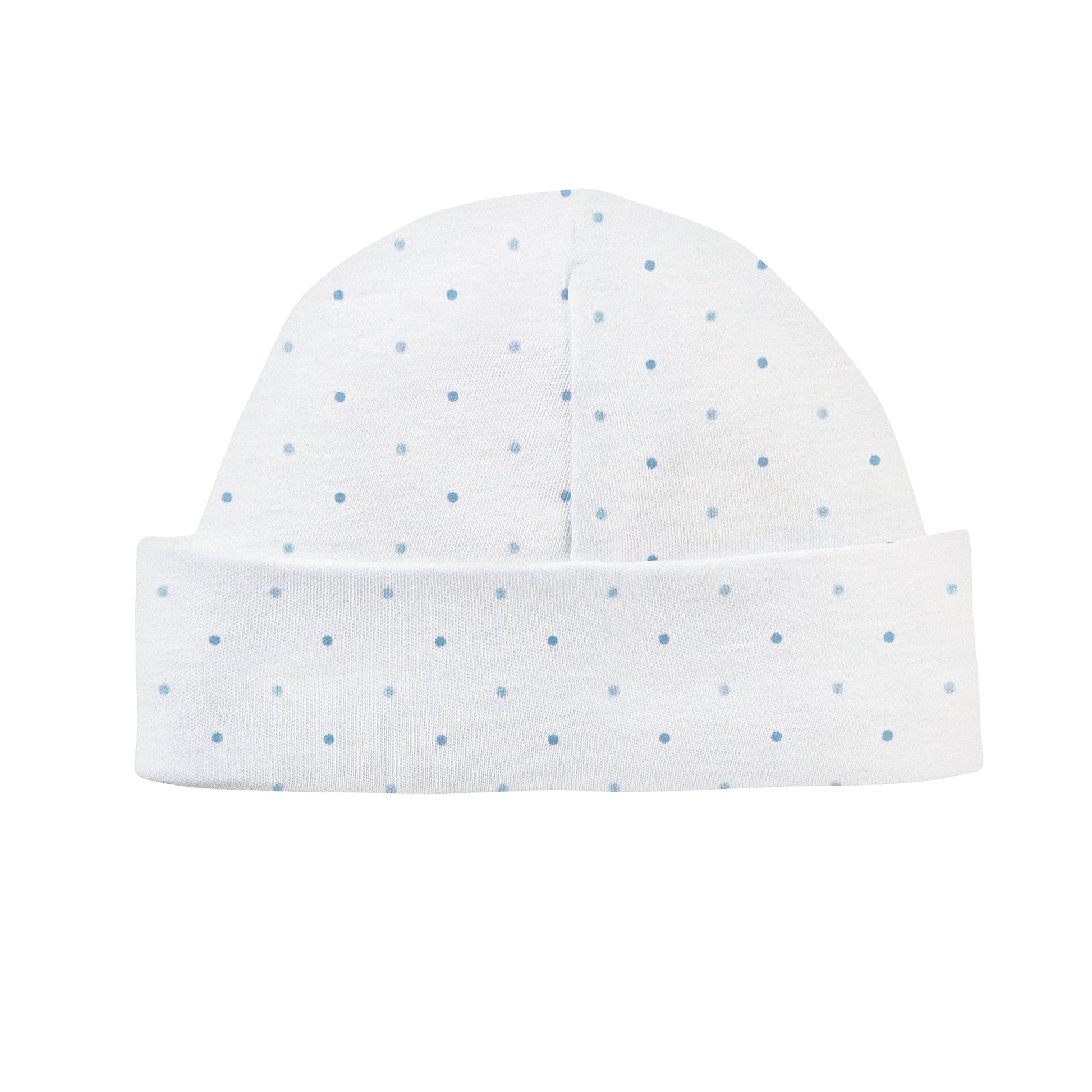 Printed Hat | Blue Dots
