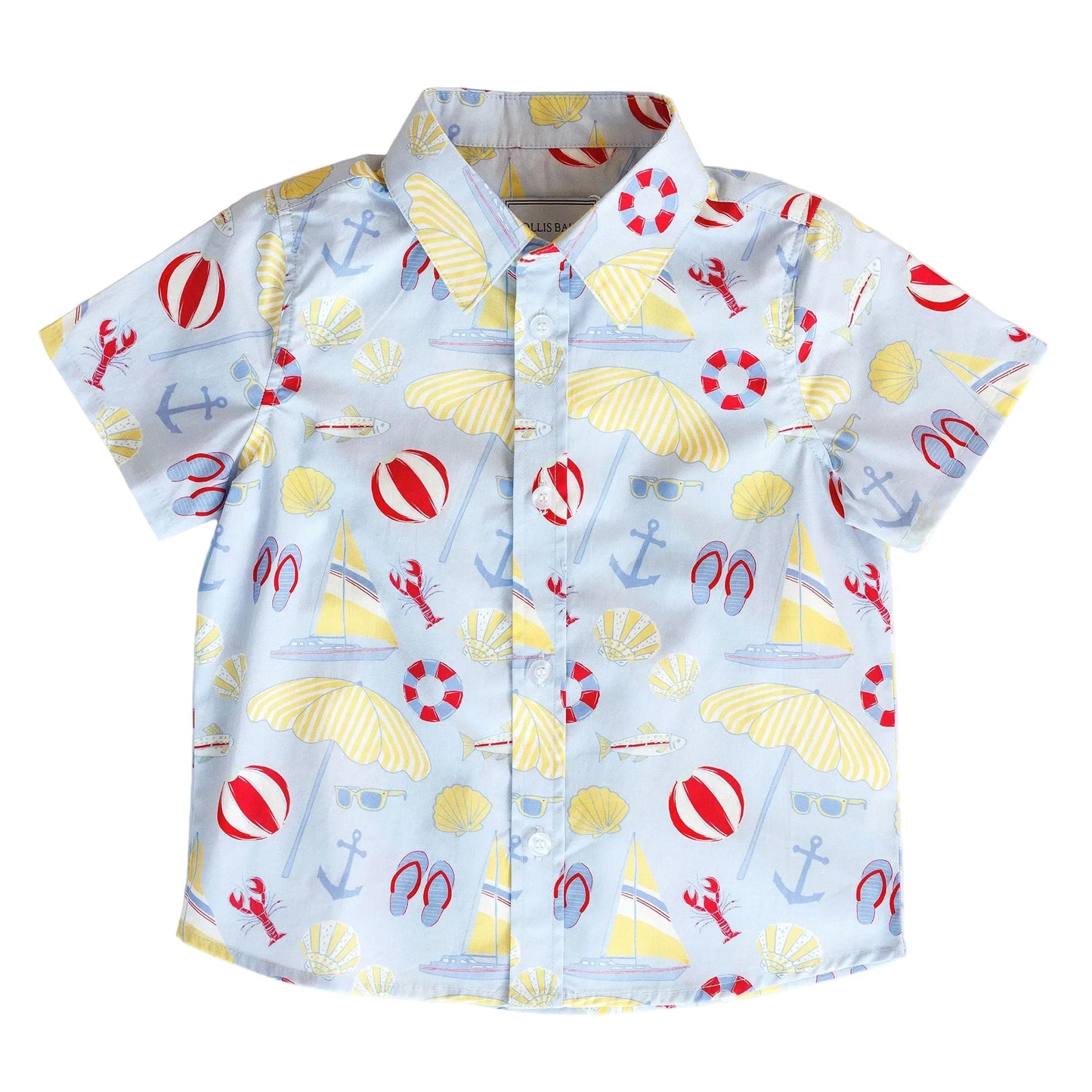 Beau Shirt | Beach Days Blue