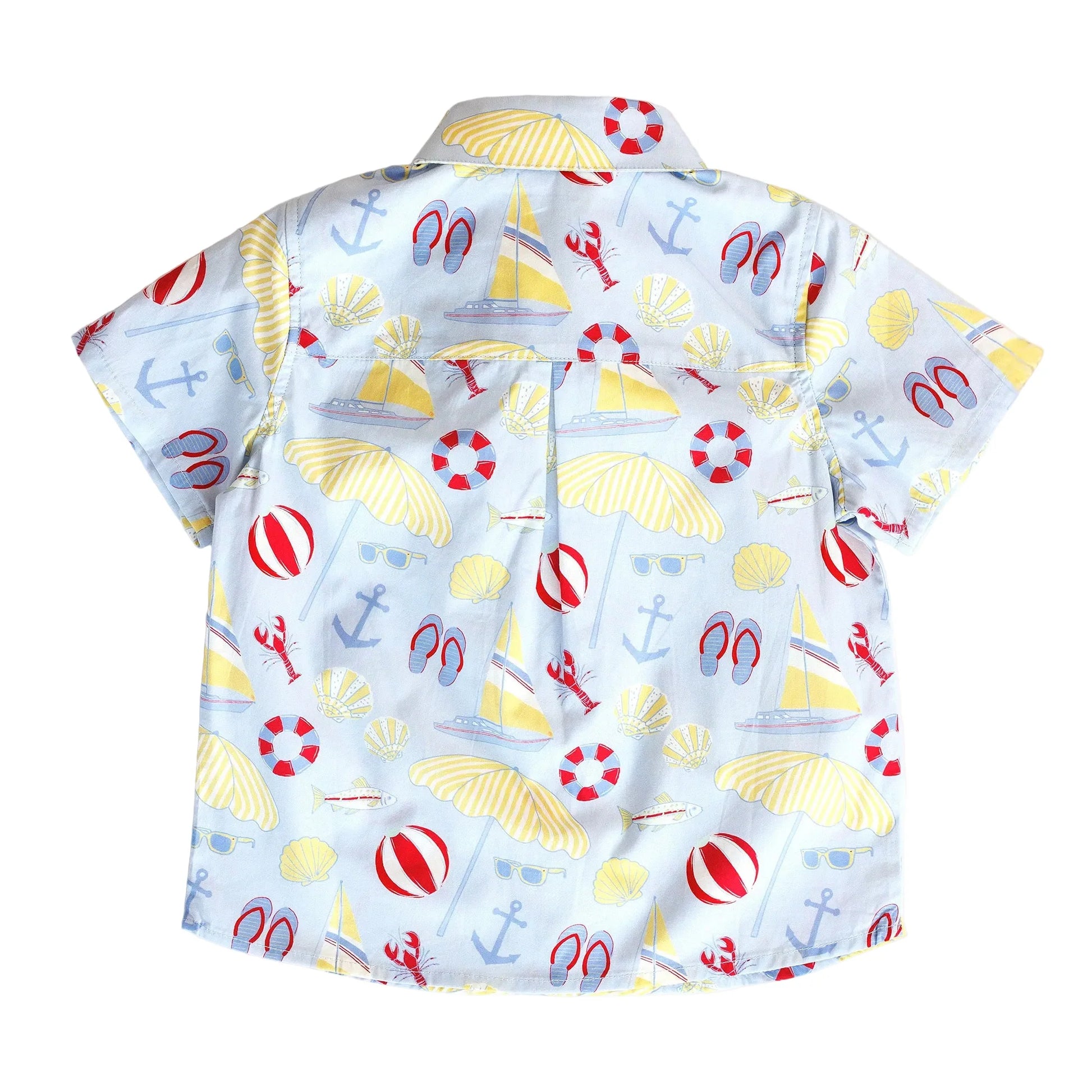 Beau Shirt | Beach Days Blue