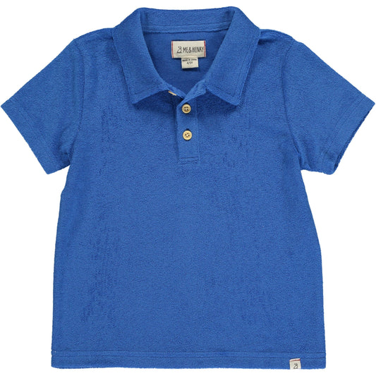 Watergate Terry Towelling Polo | Royal