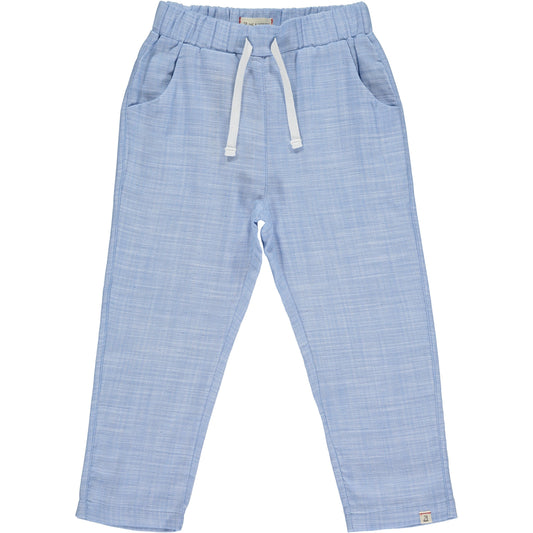 Bosun Heathered Pants | Blue