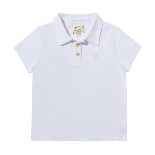 Shipping Polo | White Pique