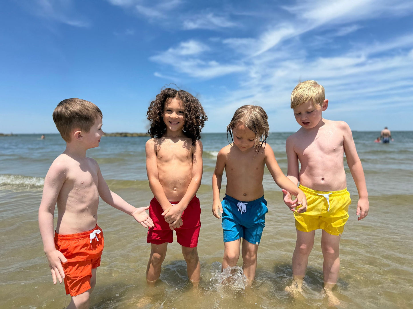 Splash Swim Shorts | Red