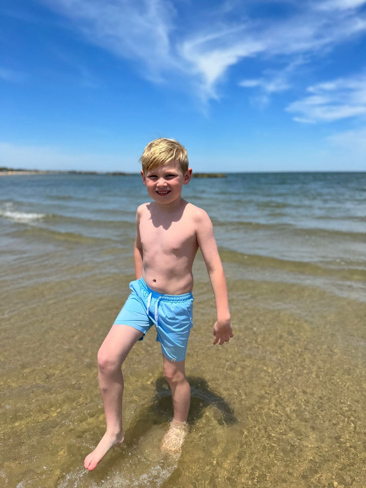 Splash Swim Shorts | Sky Blue