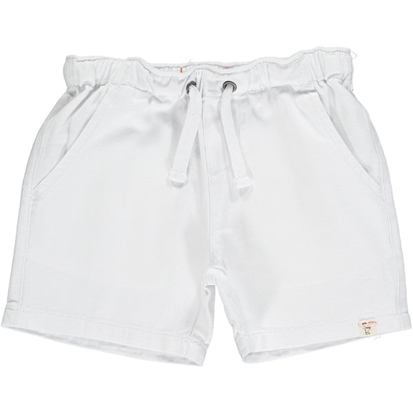 Hugo Twill Shorts | White