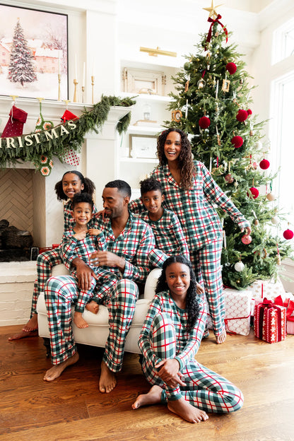 Kyte Baby L/S Pajama Set | Holiday Plaid