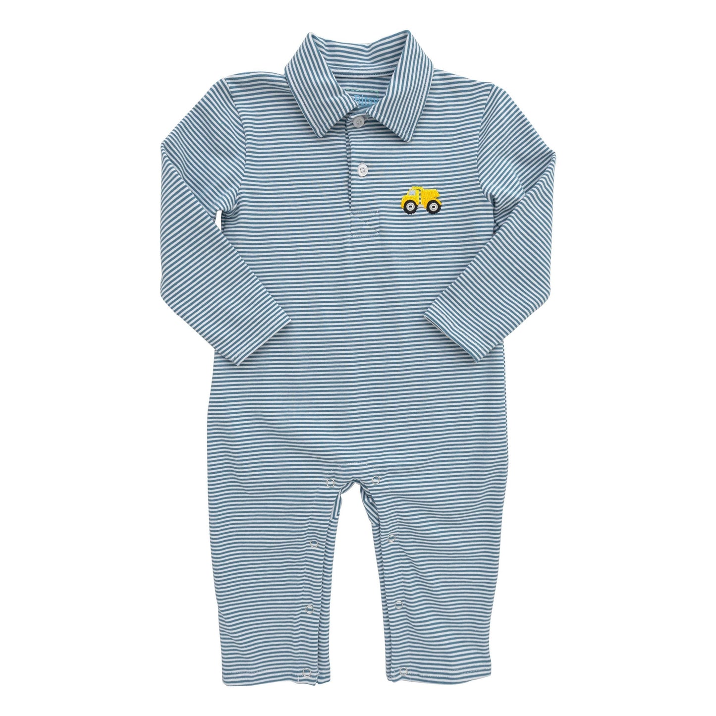 Dump Truck Polo Romper
