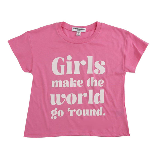 Graphic Tee | Girls Make the World Go Round