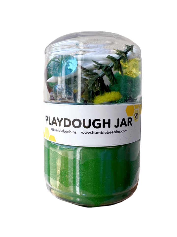 Golf Playdough Jar
