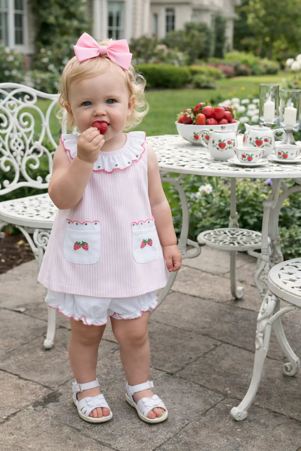 Strawberry Bloomer Set
