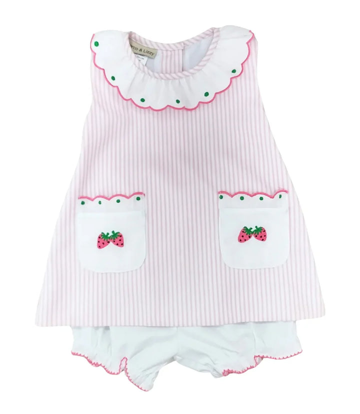 Strawberry Bloomer Set