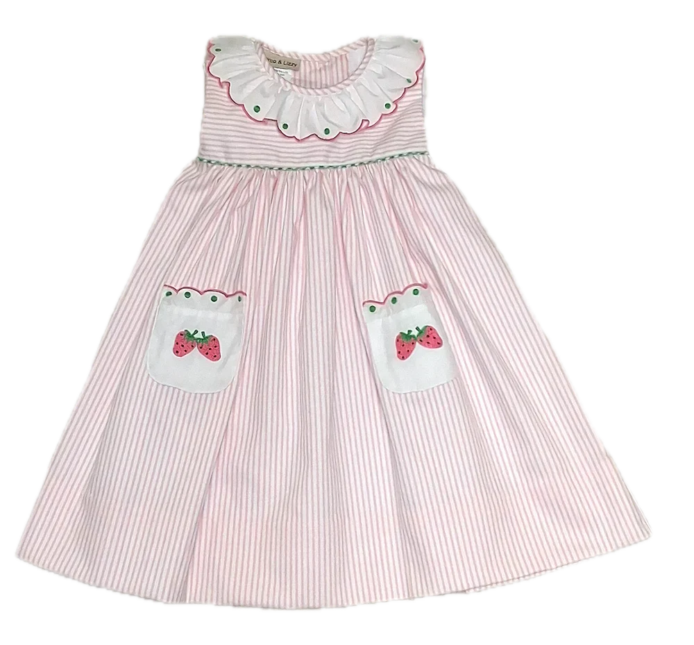 Strawberry Float Dress