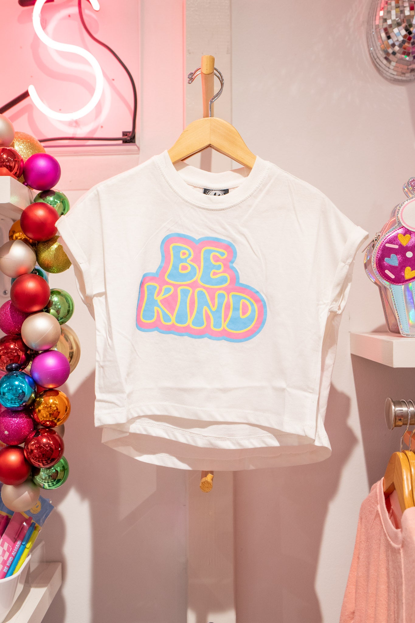 XOXO by Magpies Short Sleeve Be Kind Tee | White