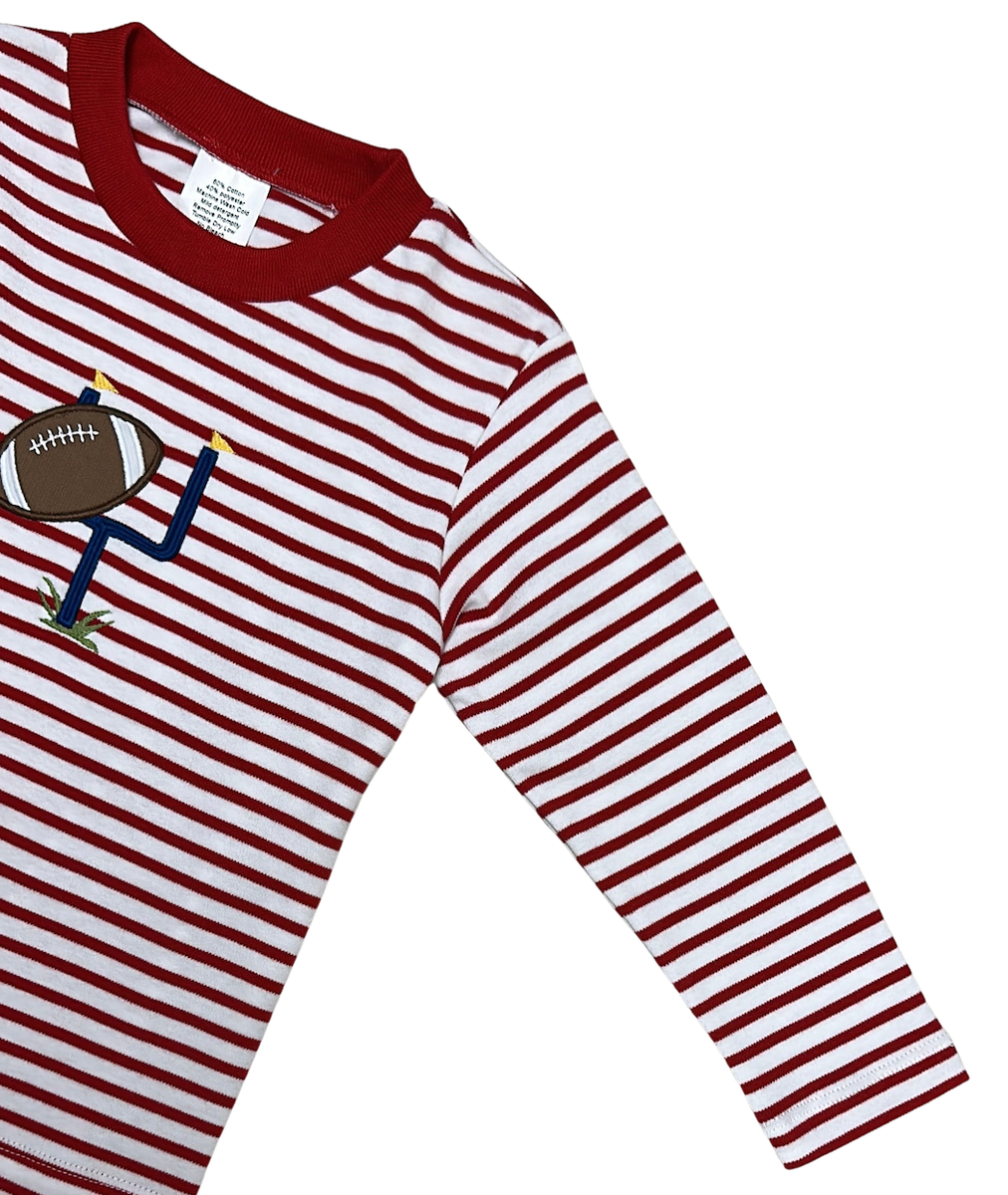 Field Goal Red Stripe Long Sleeve