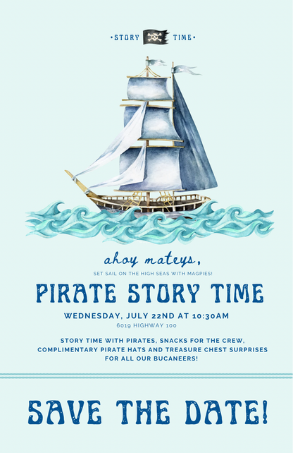 Pirate Story Time RSVP