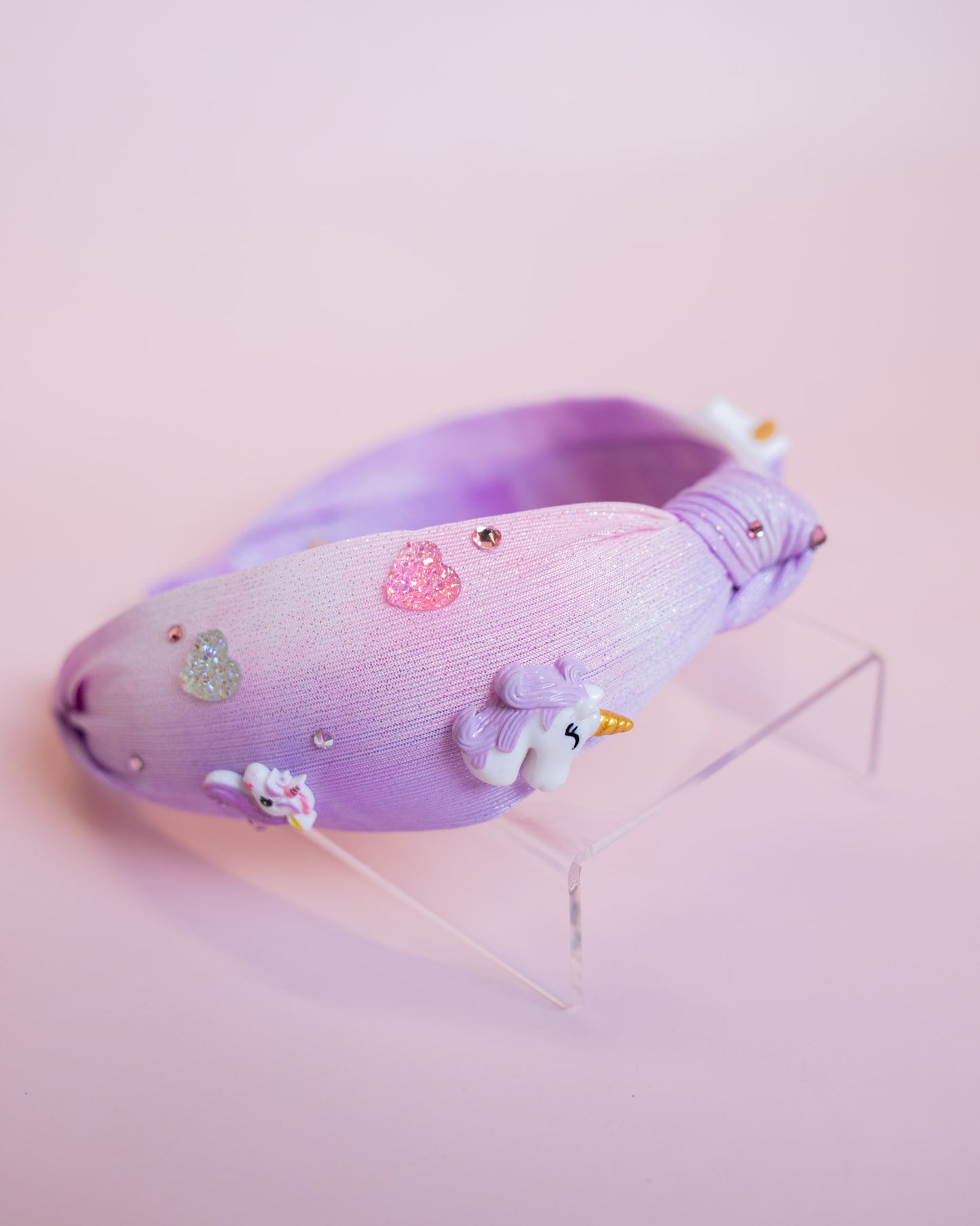 Shimmer Unicorn Knot Headband